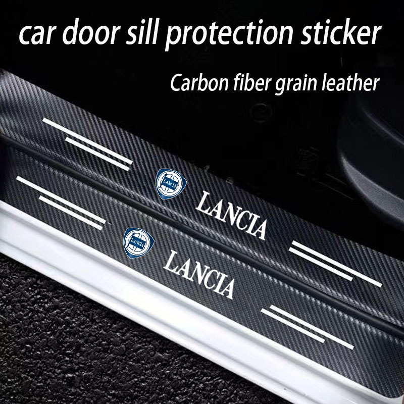 Crepe Pan Carbon - Autocollants de protection de plaque de