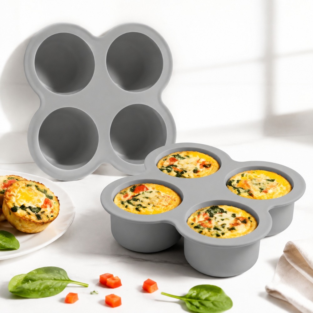 Egg Waffle Pan - Lot de 2 moules à œufs
