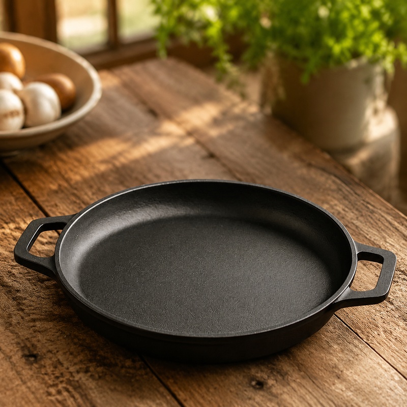 Poêle à frire robuste en fonte - Egg Waffle Pan avis et prix