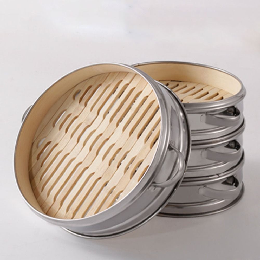 Outil de cuisson rond Dim Sum, - Bao Steamer Bamboo avis et prix