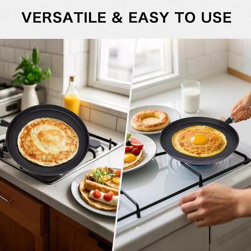 Poêle à frire en fonte robuste - Egg Waffle Pan avis et prix